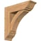 Ekena Millwork Thorton Traditional Smooth Bracket w/ Offset Brace, Western Red Cedar, 7 1/2"W x 26"D x 26"H BKT0806X26X26THR01SWR - alternate 1